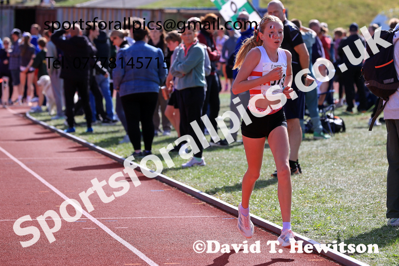Girls Under-16s, 2026 Northern Mens 6 and Womens 4 Stage and Youngsters Relays, Silksworth, Sunderland. Photo: David T. Hewitson/Sports for All Pics